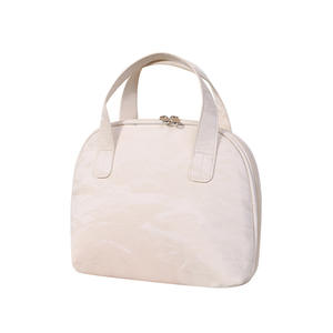 Sac de rangement pour cosmétiques, pochette de maquillage de voyage compartimentée, étanche, grande capacité, avec poignée souple, pour un usage quotidien - Product Image 2