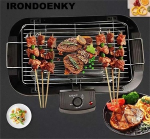Barbecue de <span class=keywords><strong>camping</strong></span> IRONDONKEY pour <span class=keywords><strong>camping</strong></span>-<span class=keywords><strong>car</strong></span>, voyage, <span class=keywords><strong>camping</strong></span>, barbecue d'intérieur, barbecue électrique sans fumée avec thermostat, barbecue surélevé - Product Image 2
