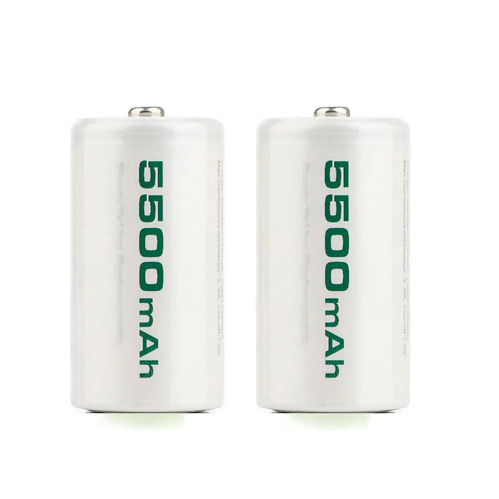 C-Cel Oplaadbare Batterijen, 1.2V 5500Mah Nimh-2 Tellen (Verpakking Van 1)