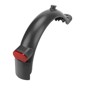 Garde-boue arrière amélioré pour trottinettes électriques <span class=keywords><strong>Xiaomi</strong></span> <span class=keywords><strong>M365</strong></span>/Pro, modèle XY-17, noir, Cycle Zone - Product Image 3