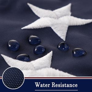 ธงอเมริกัน<span class=keywords><strong>8X12</strong></span>ฟุตลายทางปักดาวทุกสภาพอากาศลายทางแบบเย็บติดทนนานสำหรับลมแรง - Product Image 4