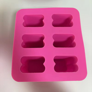Moule à savon rectangulaire en silicone à 6 cavités, moule à crème glacée, moule à glaçons, moule à savon fait main, moule à gâteau DIY - Product Image 2