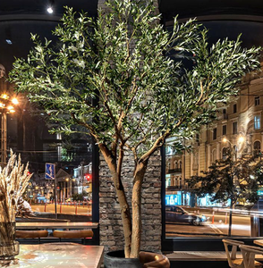 <span class=keywords><strong>Grand</strong></span> <span class=keywords><strong>olivier</strong></span> artificiel extérieur d'ornement de jardin <span class=keywords><strong>prix</strong></span> d'usine pour des décorations de paysagiste - Product Image 5