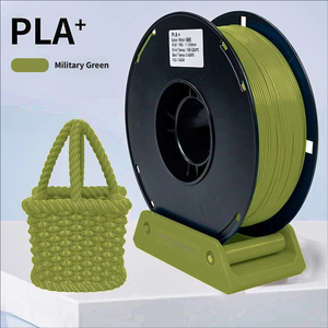 เส้นพลาสติก PLA Plus ขนาด 1.75 มม. น้ำหนัก 1 กก. ทนแรงกระแทกสูง ย่อยสลายได้ ผิวเรียบ สำหรับเครื่องพิมพ์ 3 มิติแบบ FDM - Product Image 2