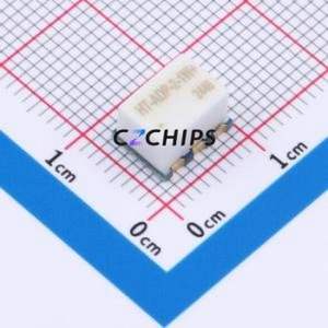 HT-ADP-2-1W+ RF Power Divider/Combiner SMD-6P,8.7x6.5mm RF 1-to-2 1MHz~650MHz 1dB - Product Image 1