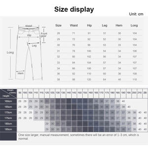 QY جودة عالية ، تصميم كاجوال جديد مناسب للرجال مع غسيل متوسط الخصر - Product Image 6