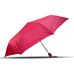 Parapluie compact robuste Red Chhaya pour hommes et femmes, parapluie pliant léger pour la pluie, en vente par les exportateurs - Product Image 1