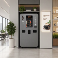 Distributeur automatique de café en grains MR1 avec système de paiement autonome, disponible 24h/24 sans surveillance pour les bureaux et les cantines