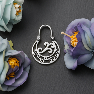 Cotigo 20MM acciaio inox Charm orecchini classico alla moda accessorio - Product Image 5