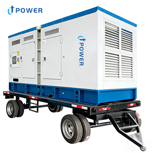 Generador Diésel Silencioso Trifásico de 220kw Tipo Remolque Móvil, 275kva 300kva 400kva 500kva, Arranque Automático, ATS, Arranque Remoto - Product Image 6