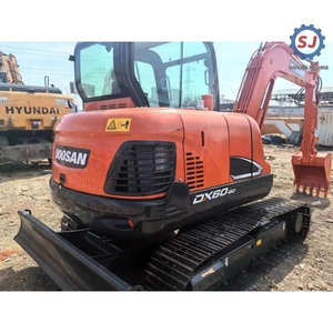 รถขุดขนาดเล็ก Doosan DX60 มือสองคุณภาพสูง ใช้งานได้จริง 100% เหมาะสำหรับงานก่อสร้างในฟาร์ม ชั่วโมงการทำงานต่ำ พร้อมจัดส่ง - Product Image 3