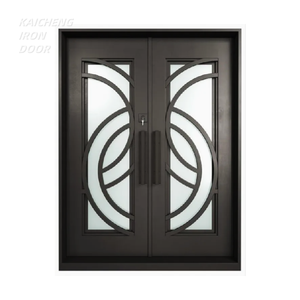 <span class=keywords><strong>Porte</strong></span> <span class=keywords><strong>d</strong></span>'<span class=keywords><strong>entrée</strong></span> moderne en fer forgé personnalisable - <span class=keywords><strong>Porte</strong></span> <span class=keywords><strong>d</strong></span>'<span class=keywords><strong>entrée</strong></span> de sécurité robuste <span class=keywords><strong>avec</strong></span> <span class=keywords><strong>serrure</strong></span> antivol, cadre métallique durable - Product Image 6