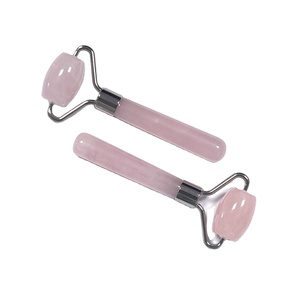 100% Natural rose quartz <b>jade</b> <b>roller</b> for face - Product Image 1