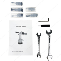 Pistolet à rivets hydraulique pneumatique M3-M10 & Riveteuse >18,5KN de force, course de 7 mm, 1,88 kg, pression d'air 0,5-0,7 MPa HARB0310-A