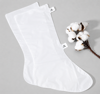 Masque pour les pieds en tissu non tissé personnalisé, 1 paire, long, pour le soin de la peau des pieds, vente en gros