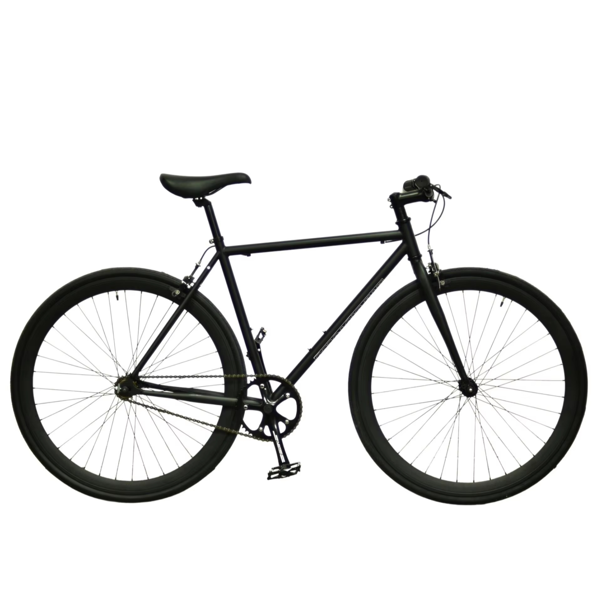 Celt Fixed Bike Black High-Performance Complete Fixie Bikes For