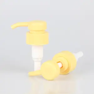 Commercio all'ingrosso 38mm 38/400 38/410 giallo hotel disinfettante per le mani sapone per piatti pompa lozione