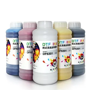1000ml High Quality Dtf Ink Print 5 Colors Digital T-shirt Textile Film Printing Dtf Transfer Ink