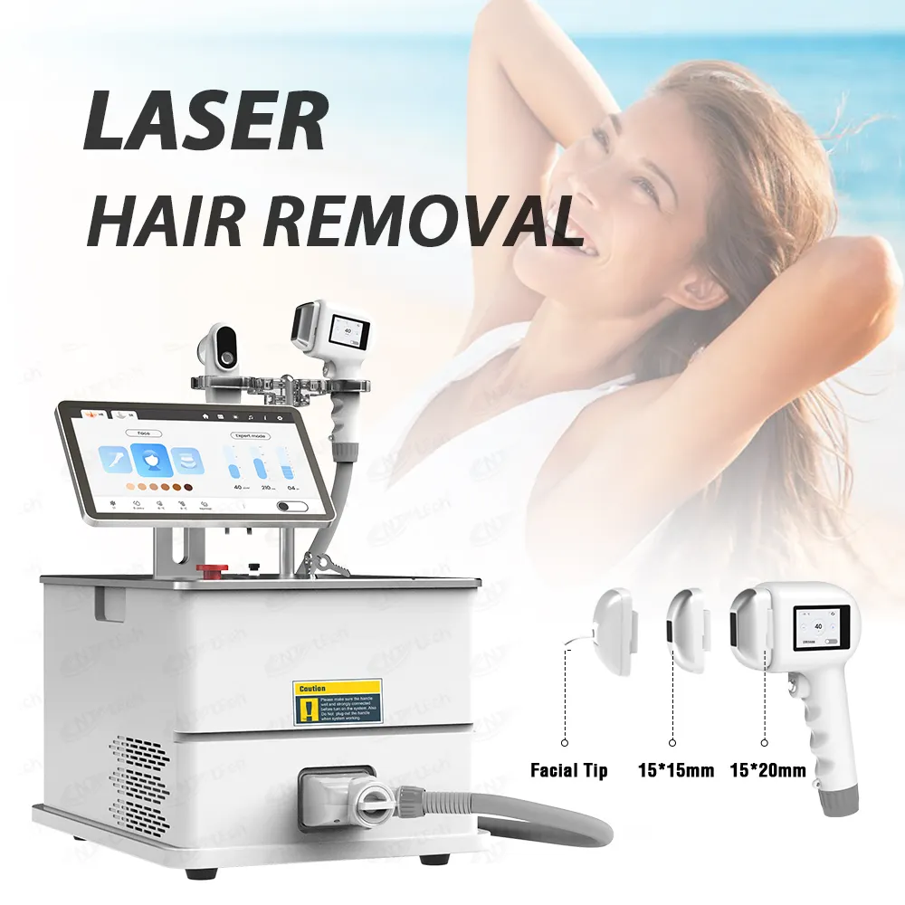 Machine professionnelle d'épilation au laser la plus vendue à prix de vente