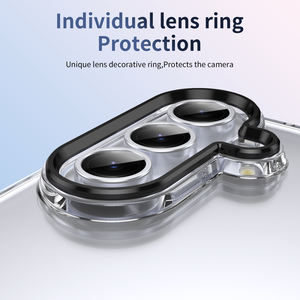 Nouvelle <span class=keywords><strong>coque</strong></span> de téléphone transparente de luxe antichoc pour Samsung Galaxy <span class=keywords><strong>Z</strong></span> <span class=keywords><strong>Fold</strong></span> 7 6 5 <span class=keywords><strong>4</strong></span> 3, avec stylet tactile gratuit et béquille - Product Image 6