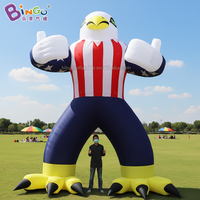 Aigle gonflable publicitaire, mascotte gonflable personnalisée, ballon de dessin animé, personnages de dessin animé gonflables géants pour événements