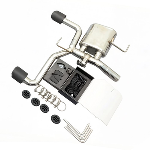 Escape trasero con válvula electrónica <span class=keywords><strong>de</strong></span> acero inoxidable SS304 para <span class=keywords><strong>BMW</strong></span> Serie 3 E90 E92 325i 330i 2005-2012, silenciador <span class=keywords><strong>de</strong></span> alto rendimiento - Product Image 5
