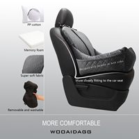 Siège de voiture pour animaux de compagnie, protège et protège, antidérapant, double usage, pour la maison et la voiture, vente chaude