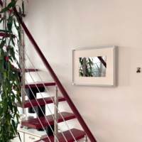 JZ Salon Décor Giclée Compteur D'électricité Boîte Couverture Miroir Imprimer Formule Mathématique Art Mural Moderne Carton Peinture