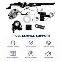 Kit de porte coulissante électrique pour Toyota HIACE, conversion de porte centrale coulissante électrique, pièces automobiles MPV