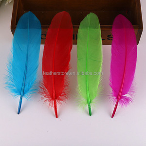 50 Piezas de Plumas de Ganso Grandes y Coloridas de 15-20CM, Hechas a Mano, para Manualidades, Pendientes, Joyería, Atrapasueños, Decoración de Fiestas - Product Image 1