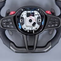 Volant de direction noir universel pour BMW 528i 530i 550i 650i X1 X3m X4 X5m G32 G38 G60 G70 G82