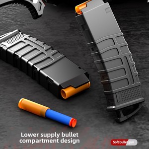 Súng đồ chơi điện tử AWM M416 cho trẻ em, nạp đạn bằng tay, đẩy vỏ đạn, đạn mềm bằng nhựa, quà tặng cho quầy hàng chợ đêm - Product Image 4