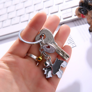 Porte-clés en métal créatif Porte-clés léger en alliage à <span class=keywords><strong>la</strong></span> mode Pendentif pour chien de compagnie, logo personnalisable pour les cadeaux publicitaires - Product Image 3