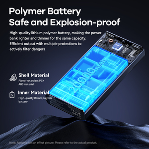 Reciuy Series Rpp-672 20W+22.5W Pd+Qc Fast <b>Charging</b> Power Bank 20000Mah Portable Display Digitail Powerbank RPP-672 Reciuy - Product Image 4