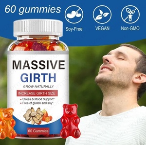 Gomas de <span class=keywords><strong>Ashwagandha</strong></span> para Crescimento Natural, Suplemento Masculino, Goma Natural de <span class=keywords><strong>Ashwagandha</strong></span> para Melhorar o Humor e Energia - Product Image 5