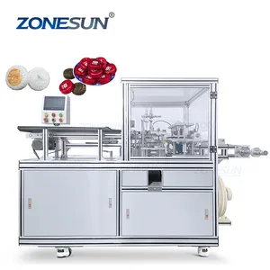 Zonesun máquina de embrulho, máquina de embalagem de embrulho de sabão para limpeza automática,