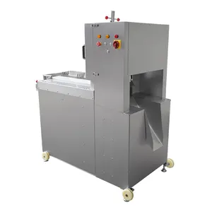 Industrial Automatic Saw Frozen Chicken Fish Meat Cutter Price Bone Cut Saw Machine and Meat Conveyor Belt Type