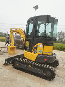 Excavatrice hydraulique d'occasion sur chenilles KOMATSU35 Original Japan Mini Excavator occasion Excavator 95% new - Product Image 4