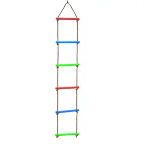 TOPIND Colorful Children Swing Safe Rope Climbing Rope Ladder for kids