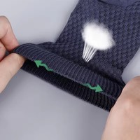 Chaussettes pour hommes en bambou 100% écologiques de haute qualité, vente en gros, avec boîte