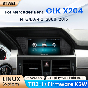 Reproductor multimedia para coche con GPS y Bluetooth para Mercedes Benz GLK X204, sistema Linux de 7 pulgadas, precio de fábrica STWEI. - Product Image 2