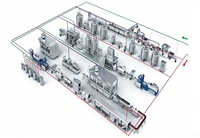 Kleine schaal appel- en perensap productielijn complete verwerkingsapparatuur
