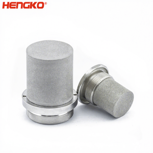 HENGKO OEM โลหะมีรูพรุน 316L สแตนเลสสตีล ขายส่ง ไส้กรองแบบเผาผนึก ไส้กรองสแตนเลสสตีล ไส้กรอง - Product Image 2