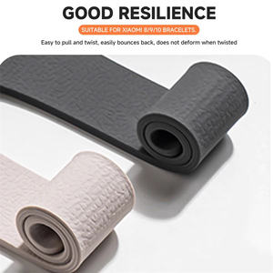 <span class=keywords><strong>Bracelet</strong></span> magnétique en silicone pour Xiaomi Mi Band 10 9 8, <span class=keywords><strong>bracelet</strong></span> sport confortable, accessoires Correa - Product Image 2