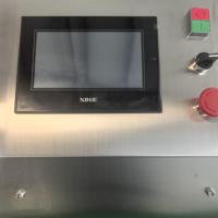 Machine de remplissage automatique à piston servo pour la préparation de pâte à tartiner au chocolat et à la crème de cacahuètes à deux couleurs, avec fonction de chauffage et de mélange