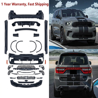 Kit de pare-chocs avant de style SRT pour Dodge Durango 2021 2022 2023 2024 2025, kit de carrosserie, jupes latérales, kit de mise à niveau extérieur