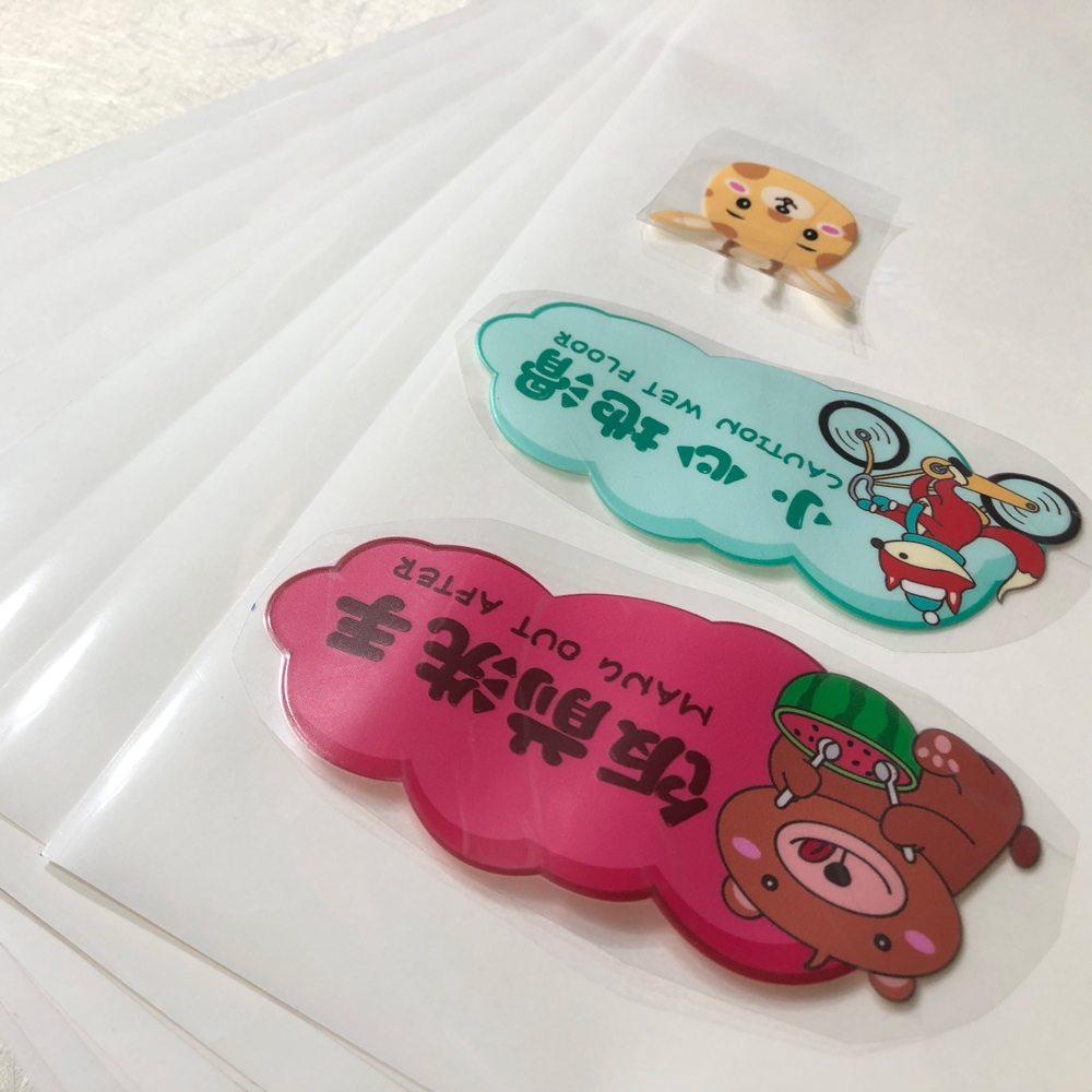 Горячая Распродажа УФ-принтер переводная пленка A и B наклейка лист прямая холодная передача DTF пленка