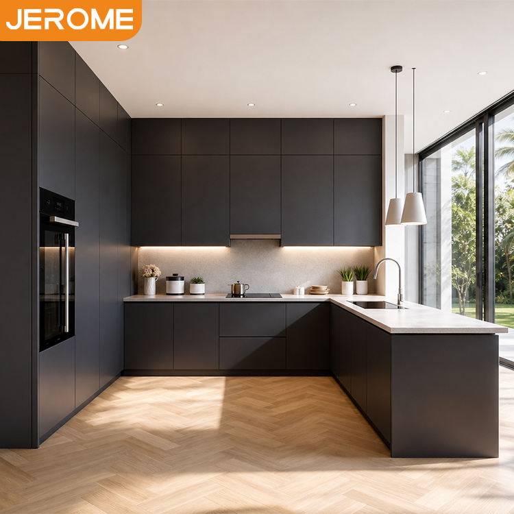 Modular Kitchen Rates Free 3D CAD Design Custom Modern Kitchencabinet U Shaped Artificial ...