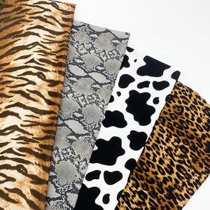 新设计高牢度动物升华印花针织尼龙氨纶4向弹性面料比基尼泳衣沙滩装面料 - Product Image 1