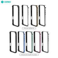 Étui de protection magnétique en alliage d'aluminium ultra-fin COTECI pour iPhone 16 Pro Max 16 Plus